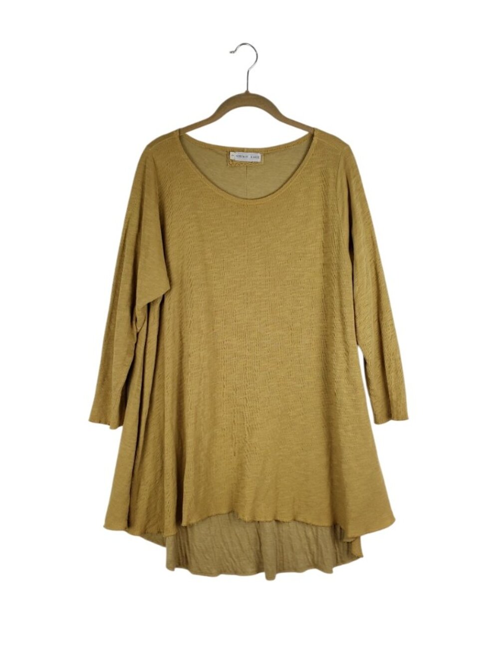 North Star Base High Low Double Thick Swing Top Maize Olive Womens Large